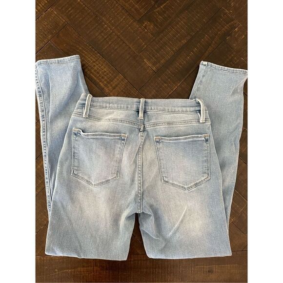 FRAME Light Wash Stretch Le High Skinny Jeans Size 27 - Picture 6 of 6